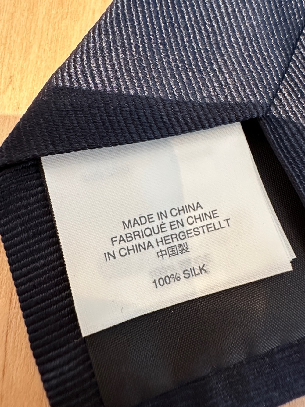Crewcuts Boys' dark blue Skinny Tie - Picture 3 of 3